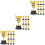 30 Unidades Troféu Miniatura Plástico Para Recompensa 7