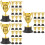 30 Unidades Troféu Miniatura Plástico Para Recompensa 9