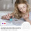 White Ceramic Manicure Display Board Easy-Clean Nail Color Mixing 8
