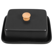 2 Pcs Cerâmica Para Com Tampa De Armazenamento