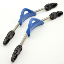 Spring Fin Straps Stainless Steel Replacement For Most Diving Fins, Nonslip, Size S Blue