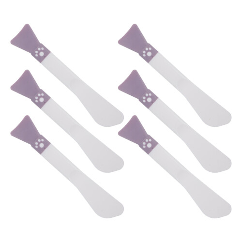 6 Stks Silicone Mudmask Applicator Dubbelzijdige Herbruikbare Spatula