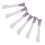 6 Stks Silicone Mudmask Applicator Dubbelzijdige Herbruikbare Spatula 10