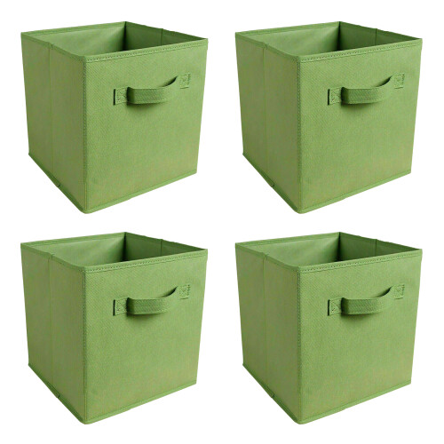 AINPECCA (Sub green) 4X Foldable Storage Collapsible Box