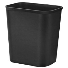 Zwarte Plastic Vuilnisbak Voor Slaapkamer Keuken