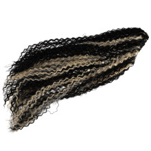 Wig De Sintético Com Presilha, Ondulado, Aparência Natural