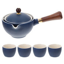 Conjunto De Cerâmica Com Xícaras E Alça Lateral Chinês