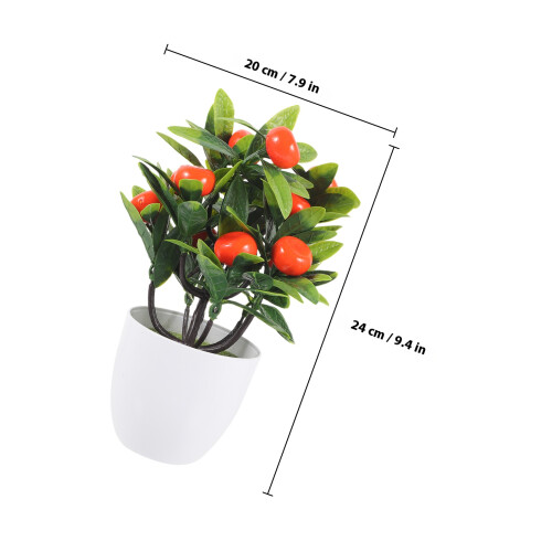 Árvore Artificial Vaso Bonsai De Decoração Simulada 1