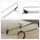 5Pcs Cabide Telescópico Ajustável Para Guarda-Roupa De 9