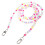 Beaded Phone Charms Com Corrente E Alça De 6