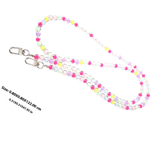 Beaded Phone Charms Com Corrente E Alça De 1