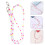 Beaded Phone Charms Com Corrente E Alça De 5