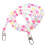 Beaded Phone Charms Com Corrente E Alça De 4