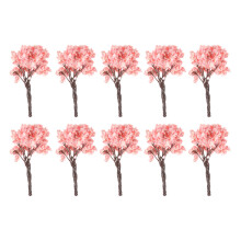 10 Simulatieboom Micro Landschap Vetplanten Tuindecoraties Roze