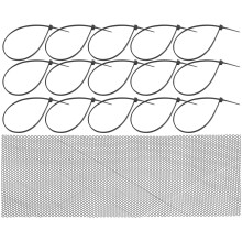 Lot De Filet De Protection Pour Jardin Clôture Multi Usage