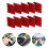10St Koelvin Aluminium Heat Sink Rood CPU Ic LED Computer 4