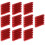 10St Koelvin Aluminium Heat Sink Rood CPU Ic LED Computer 2