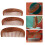 3pcs Salon Comb Hair Massage Tools For Personal Care 5