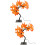 2 Unidades Árbol Artificial USB Forma Arce Centro 9
