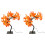 2 Unidades Árbol Artificial USB Forma Arce Centro 4