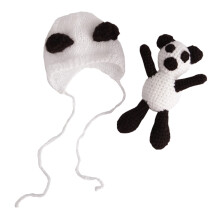 De Disfraces Hecho A Mano Para Bebé Sombrero De Panda