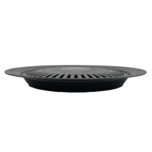 2 Ensembles Plat Rond Antiadhésif Pour Barbecue Four