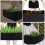 3 Pièces De Plantation Gallon Racines 11
