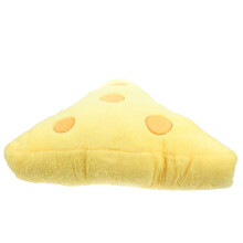 Coussin En Forme De Fromage En Tissu Peluche Pour Enfants