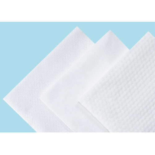 1 com 100 Folhas de Toalhas Faciais Fibra de Algodão Natural 2