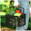 Foldable Front Bike Basket Plastic Frame Easy Installation Universal Front Mount Sturdy Design For Adults And Commuters 4