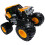 Monster Jam Monster Jam Series 25 JCB DIGatron True Metal Vehicle 1:24 Scale 2