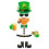 St Patricks Day Leprechaun Glass Sticker Self Adhesive Window Decal 9