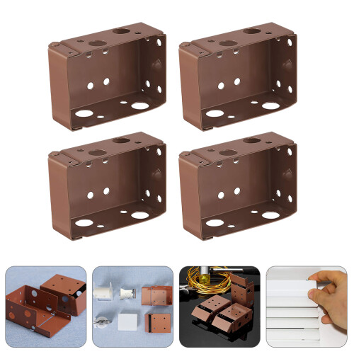 4 Pièces Accessoires Pour Stores Support Montage 2