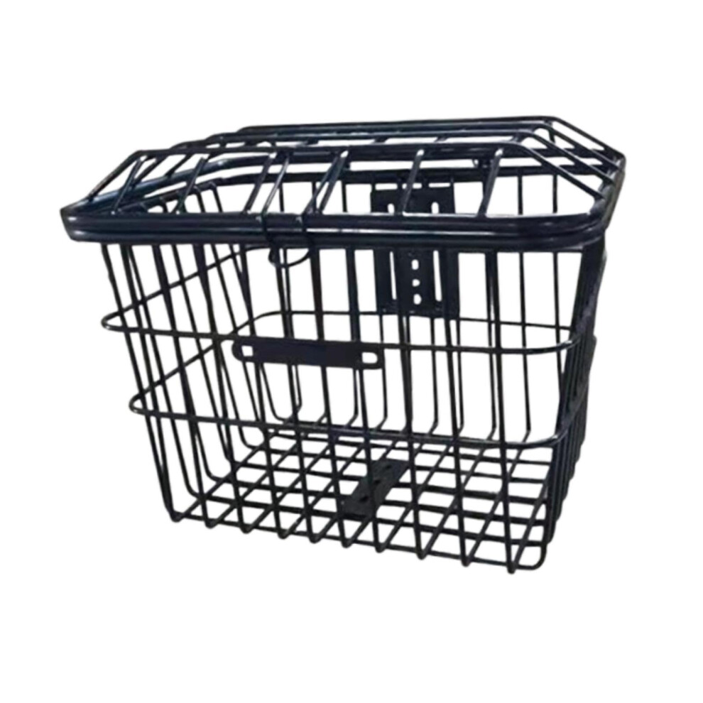 Front Rear Basket Bin With Lid For Mobility Scooters Heavy Duty Storage Container 40X28x30cm Universal Scooter Basket 9016109422033