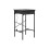 Living And Home 102.5cm Tall Bar Table with Charging Station, Black 3