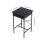 Living And Home 102.5cm Tall Bar Table with Charging Station, Black 6
