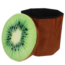 Creative Fruit Pieghevole Portaoggetti Pouf Panca Contenitore Piccolo