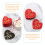200 Pcs Heart Tag Shaped Tags Special Gift Attachment Bride 10