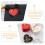 200 Pcs Heart Tag Shaped Tags Special Gift Attachment Bride 9