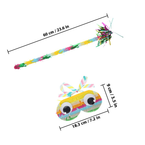 Set Pinata Festa Maschera Occhi con 1