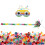 Set Pinata Festa Maschera Occhi con 4