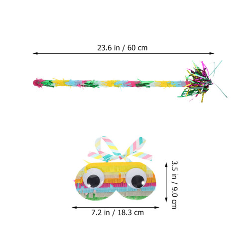 Set Pinata Festa Maschera Occhi con 2