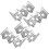 4 Pezzi Supporti Per Taco In Acciaio Forma W 1