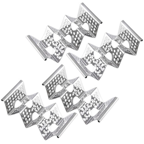 4 Pezzi Supporti Per Taco In Acciaio Forma W