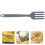 Dark Blue Silicone Pasta Fork For Cooking And Serving 5