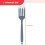 Dark Blue Silicone Pasta Fork For Cooking And Serving 2