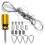 Set Kit Corrimano In Cavo Acciaio Con 9