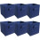 AINPECCA 6PCS Foldable Storage Collapsible Box Dark Blue 1