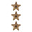 3Stk Holz Zahnputzhalter Pentagram Design Bad Organizer 1