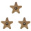 3Stk Holz Zahnputzhalter Pentagram Design Bad Organizer 9